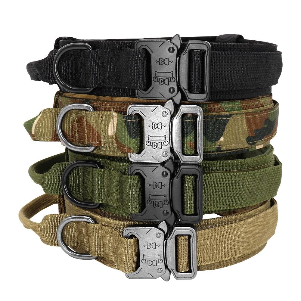 Collar de Perro Táctico Militar Ultra Reforzado