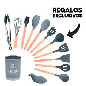 Juego Completo 9 Ollas Ceramic Brinox® Life Smart Plus + 13 Utensilios de REGALO [LIQUIDACIÓN]